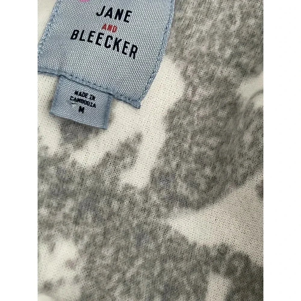NEW Jane and‎ Bleecker Hooded Lounger Sleepwear Size Medium